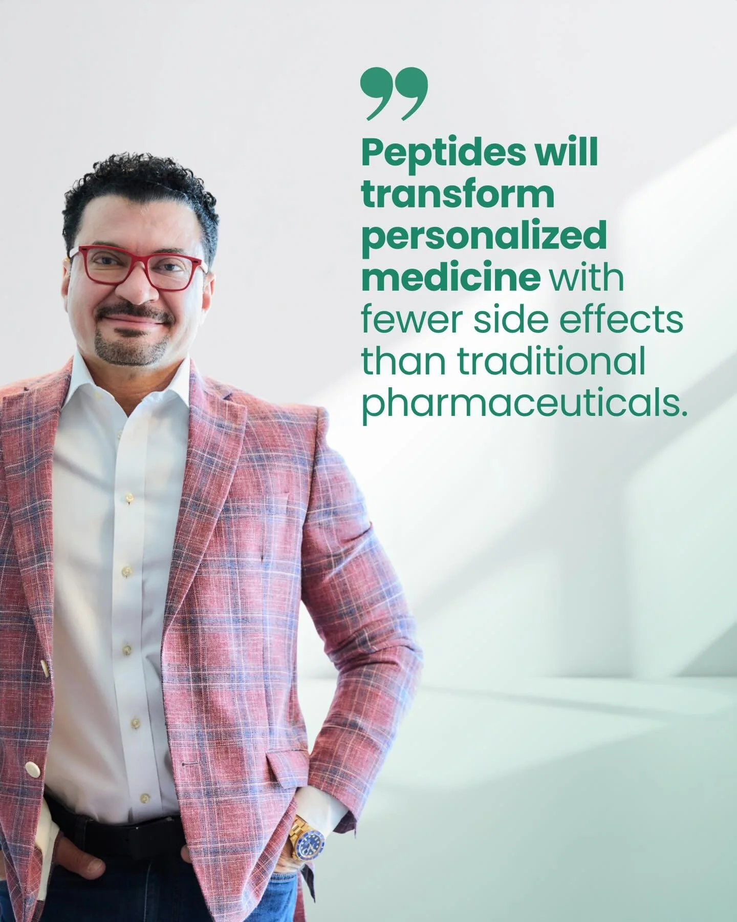 This isn&rsquo;t hype.
It&rsquo;s trajectory.
We spent decades building drugs that suppress symptoms.
Now we&rsquo;re entering an era of molecules that signal, regulate, and restore at the cellular level.
Fewer shotgun approaches.

More precision.
Mo