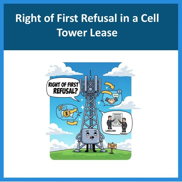 Right of First Refusal in a Cell Tower Lease