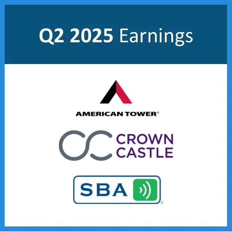 Analysis of Q2 2025 Earnings: American Tower, SBA Communications and Crown Castle