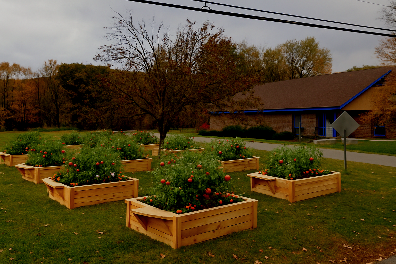 Build Day! Community Garden at the Huntington Public Library