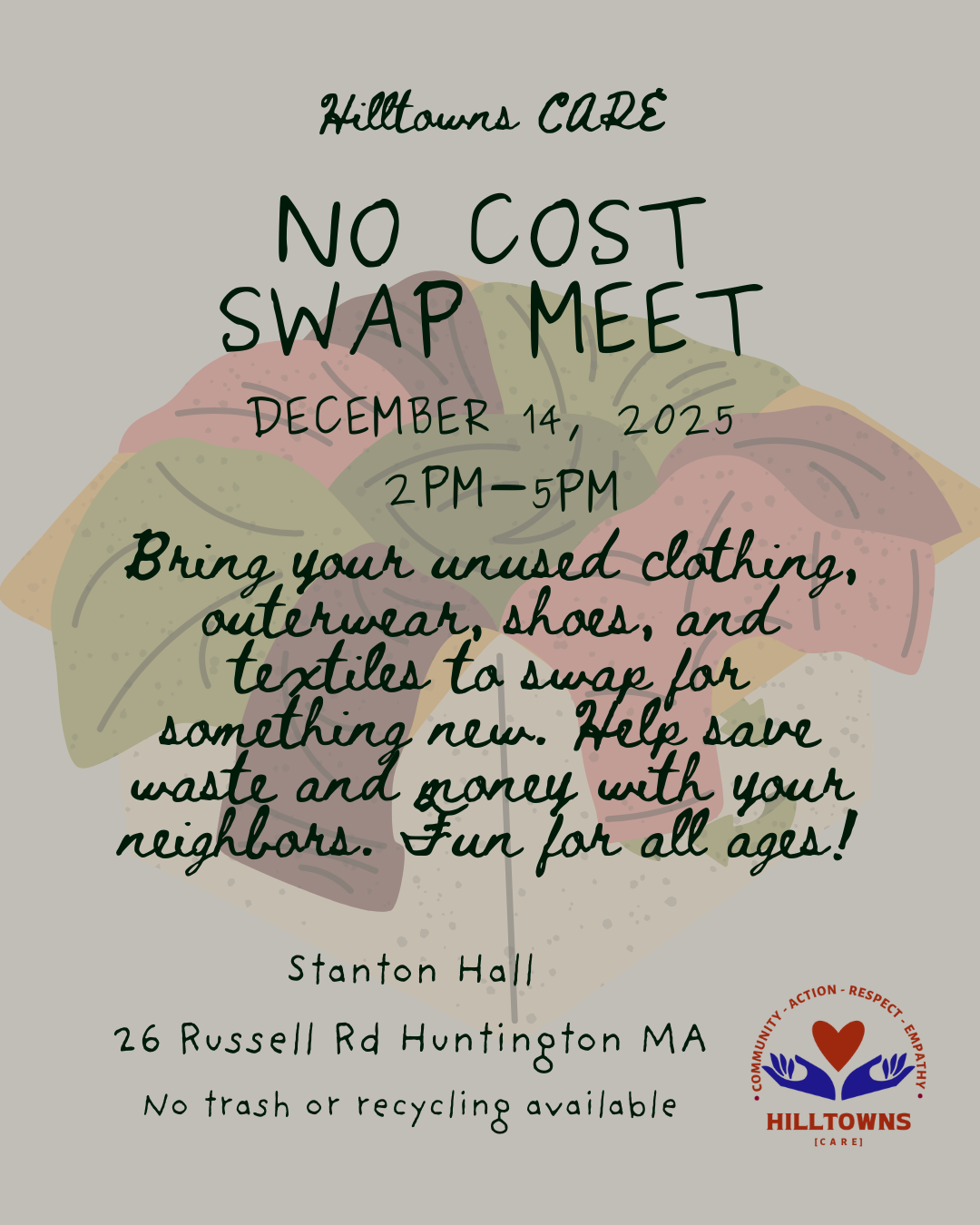 No Cost Clothing Swap Meet
