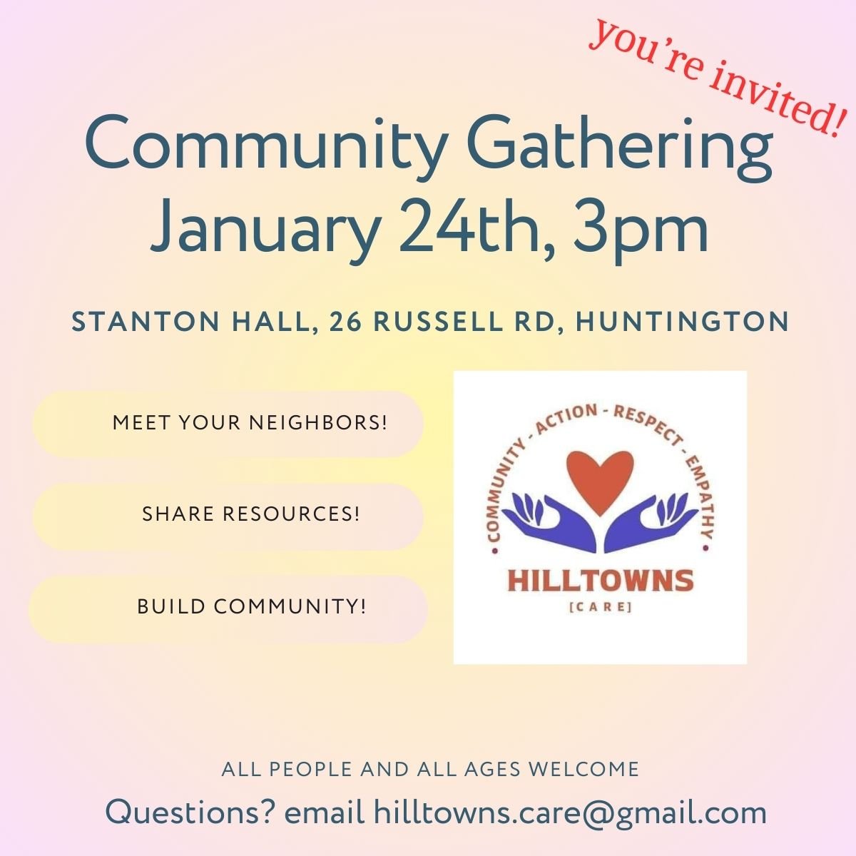 In Person Community Gathering