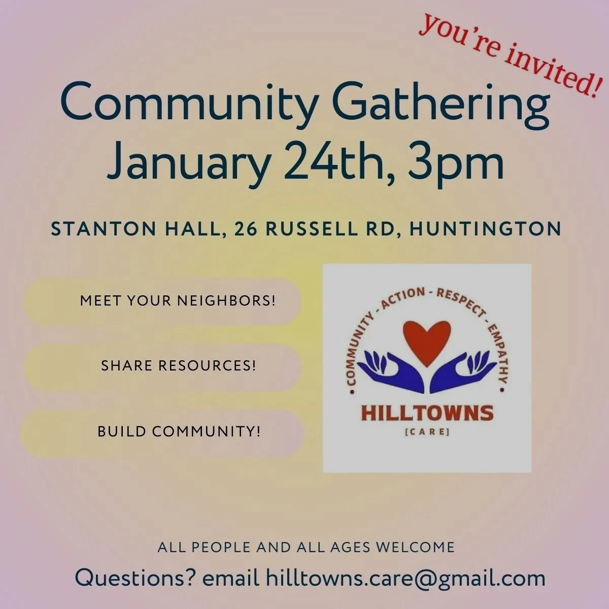 In Person Community Gathering