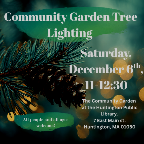 Community Garden Tree Lighting