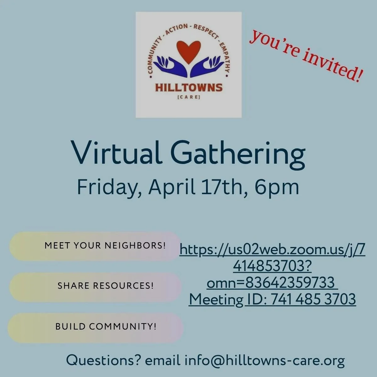 April Virtual Gathering