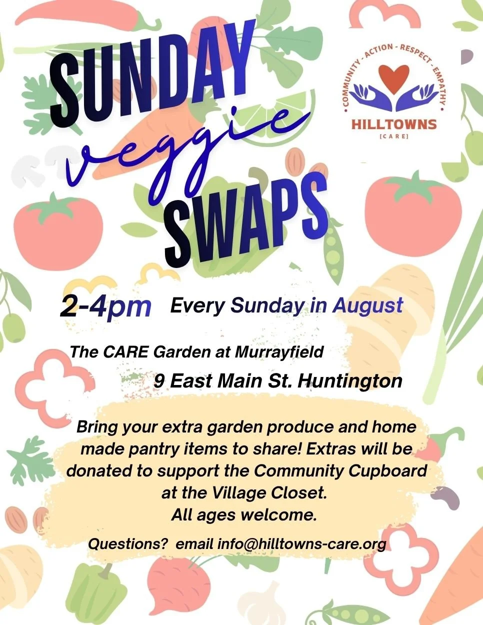 Sunday Swap in the Garden 