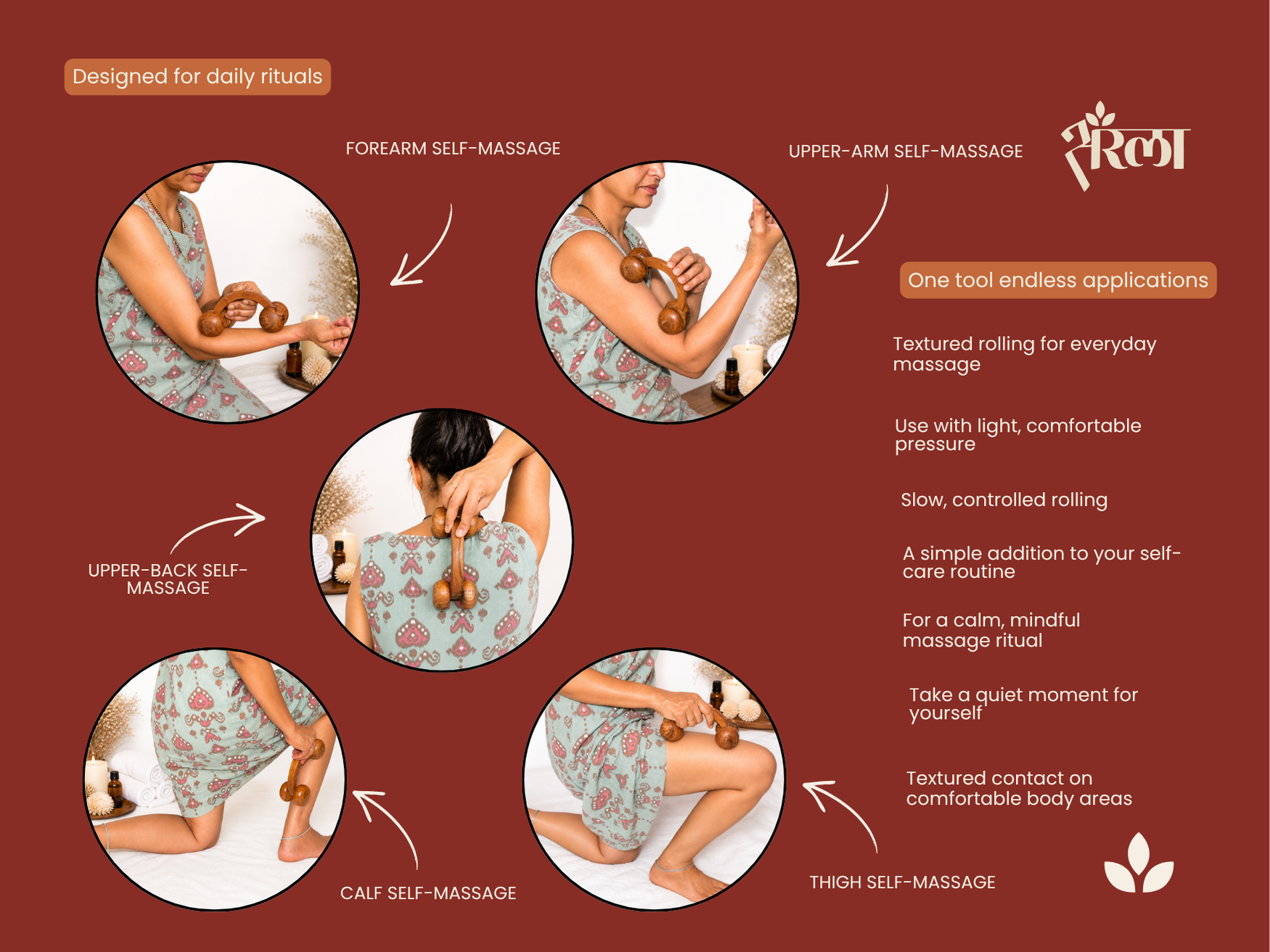 Relaxation massage roller