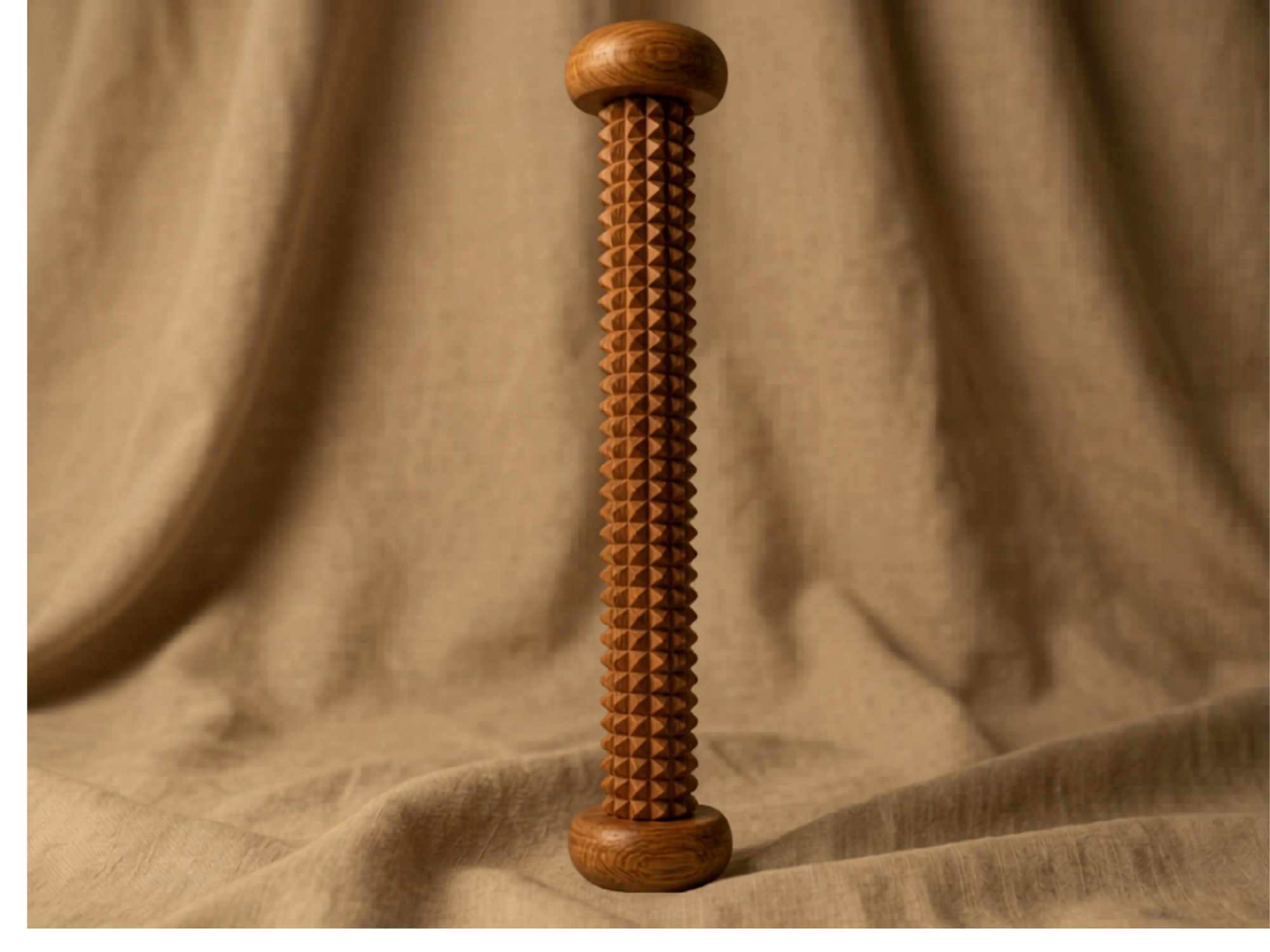 Wooden Acupressure Massage Stick for Muscle Relief & Reflexology Personalized Wellness Gift