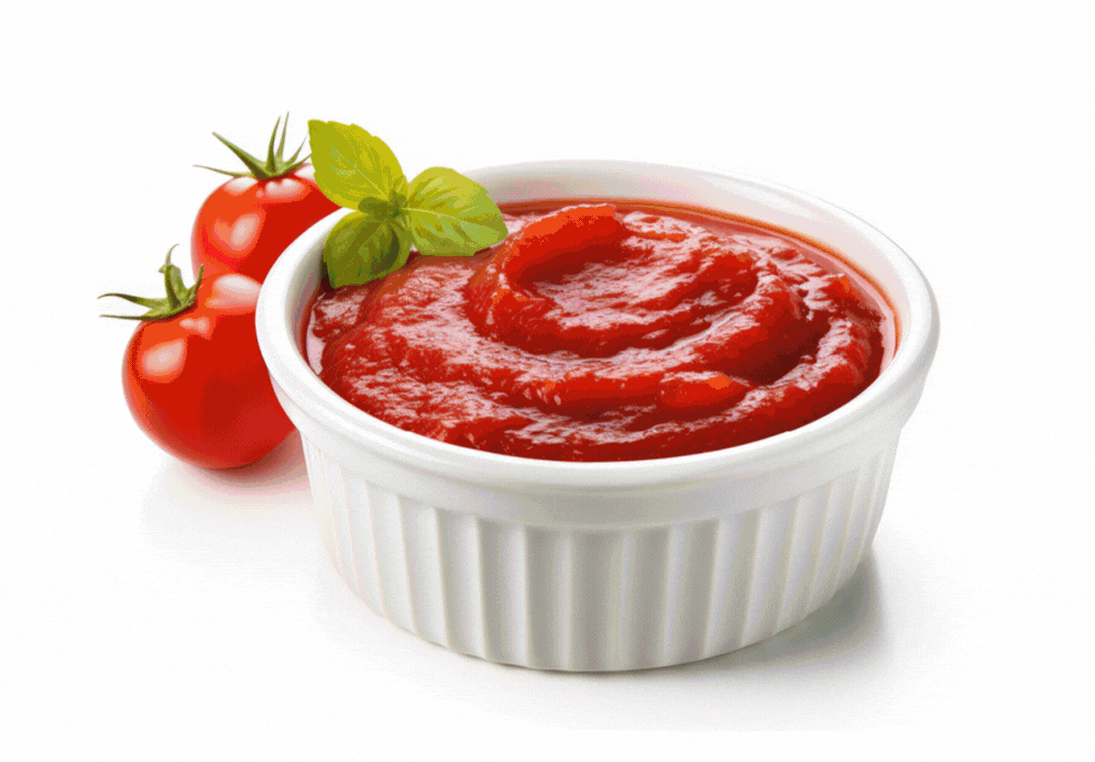 Montage of canned Fruit, Vegetables, Seafood, IQF Fruits & Vegetables, frozen potato products, tomato products, rice & pasta, olives, ethnic foods, indian sauces & pastes representing retail food categories sourced by Peter Igel.