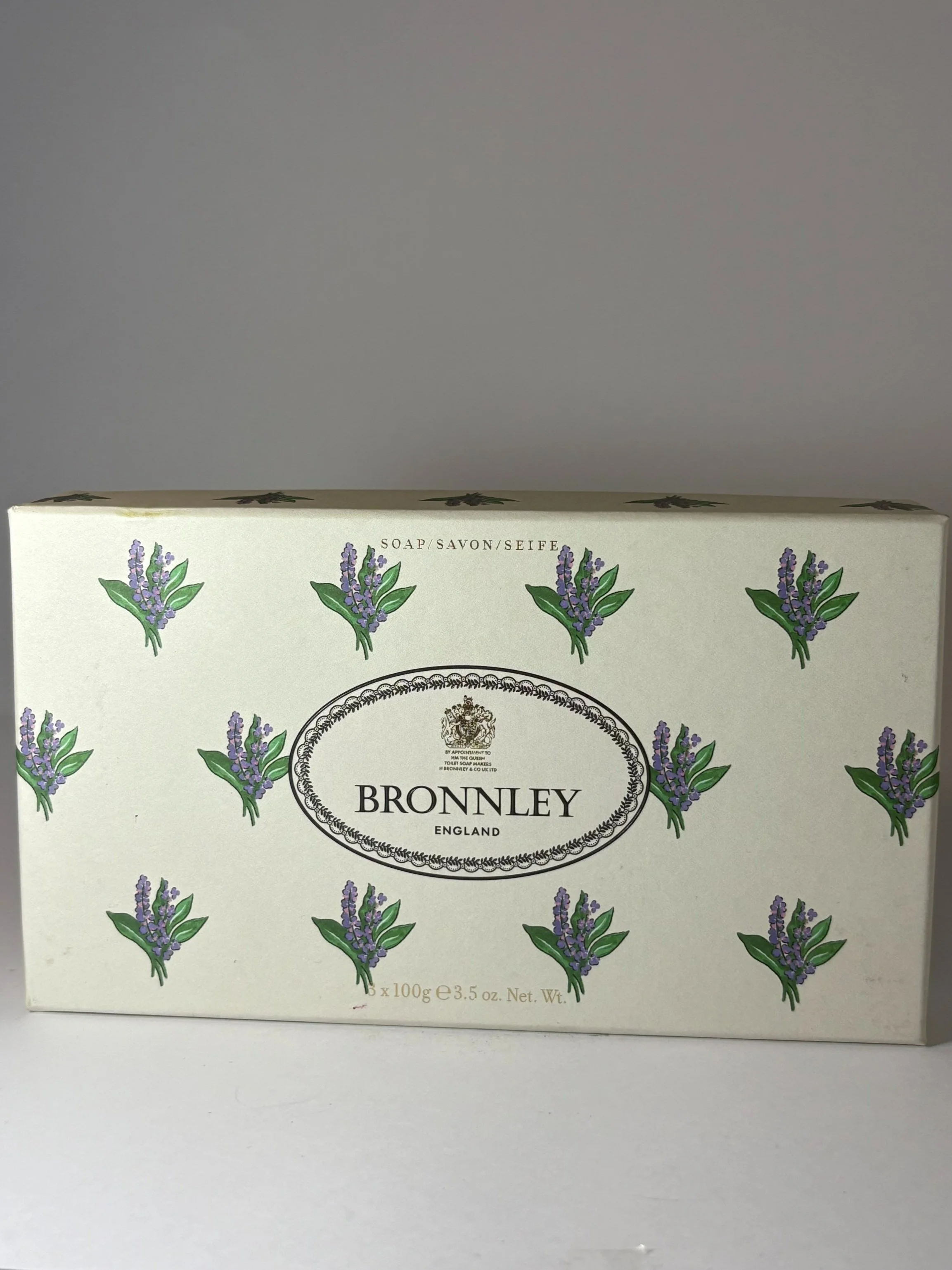 Bronnley Lavender Triple Soaps