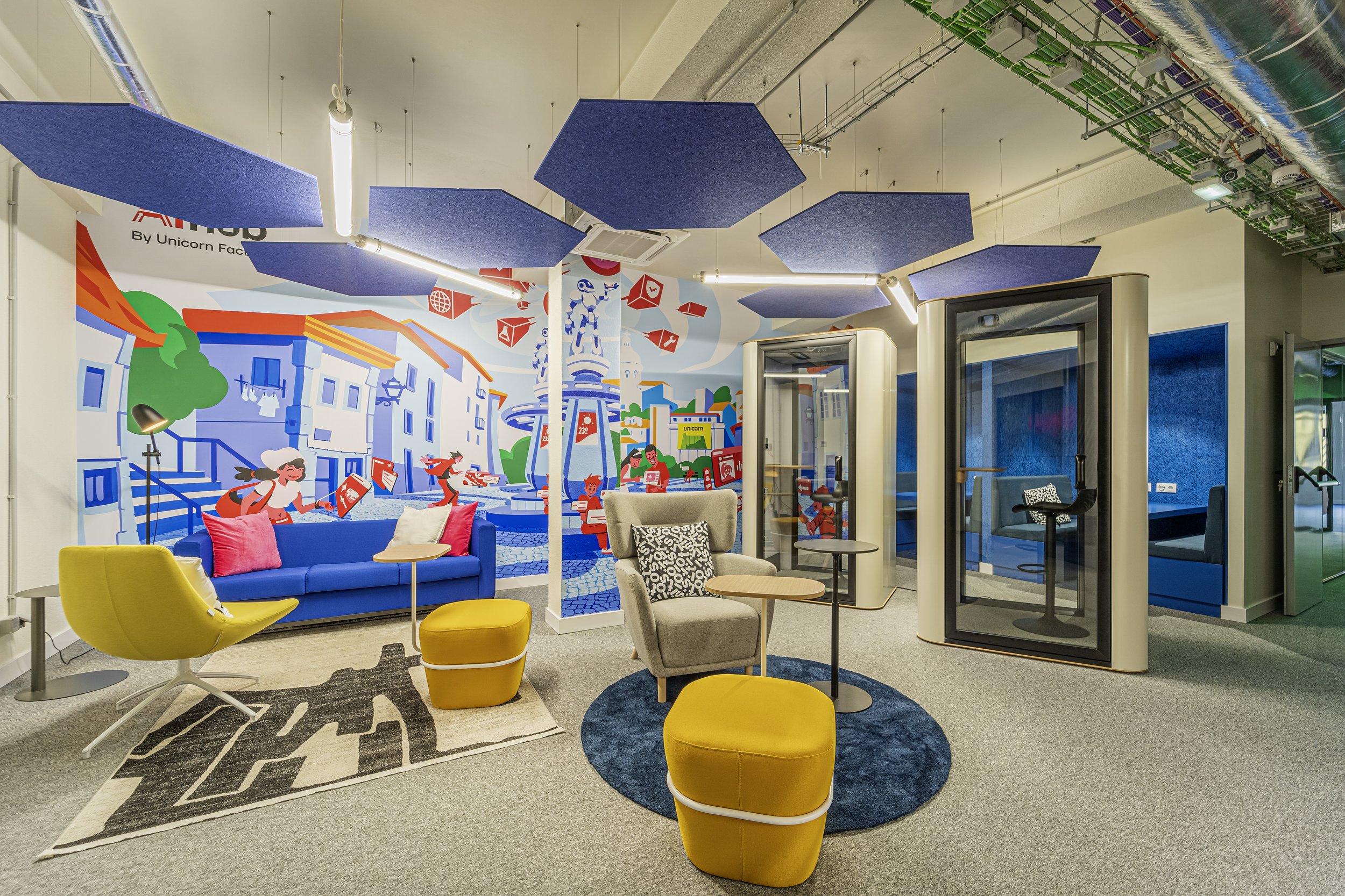 What memberships does the AIhub have?