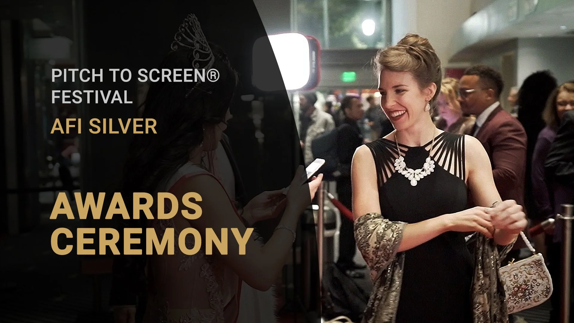 Awards ceremony at AFI Silver for Pitch to Screen Festival