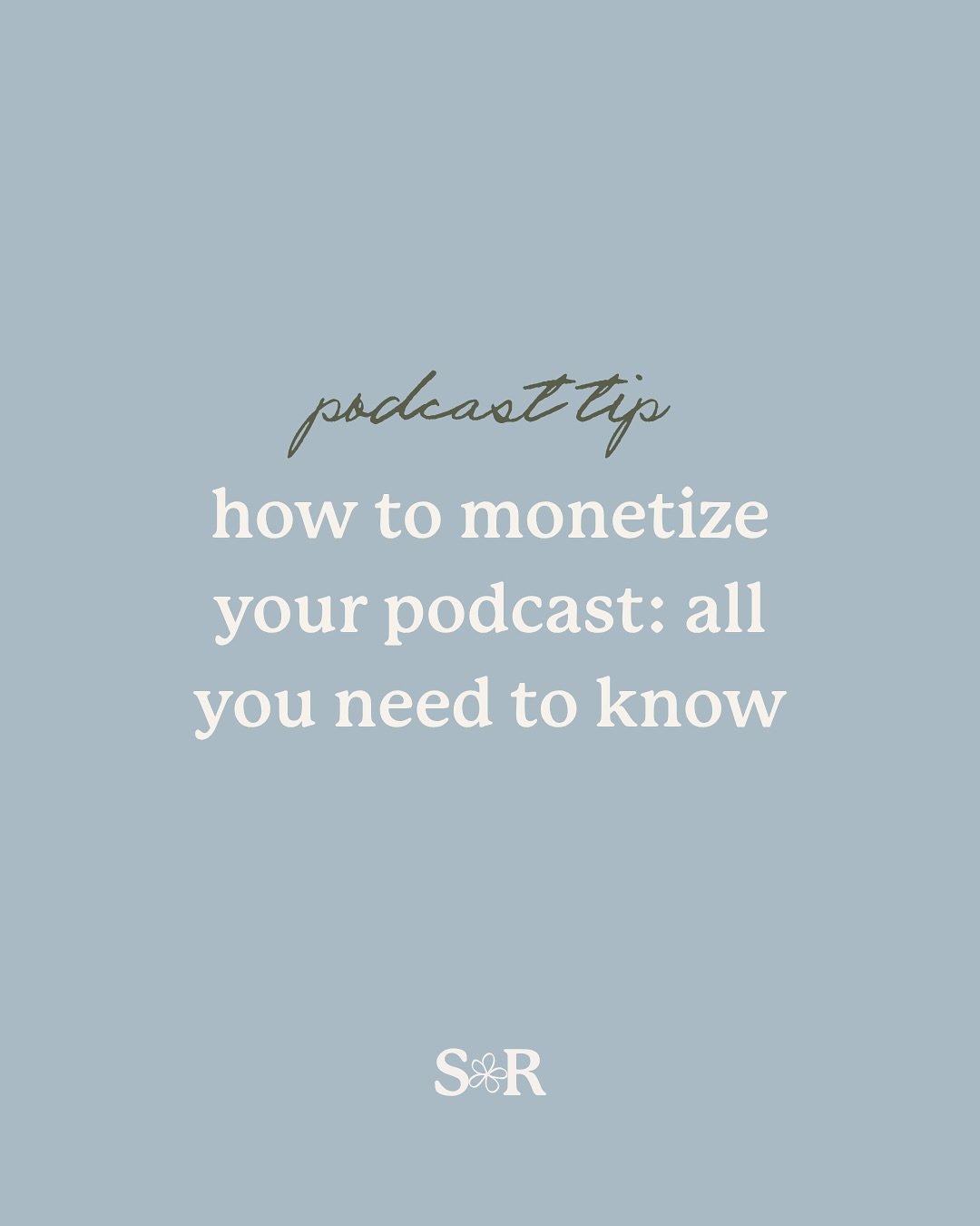 Podcasting is set to be a $7 billion+ industry in 2025! There are many ways to make money from podcasting, if you can get creative &amp; are willing to put in the work 💸

Which one are you going to try?!

#podcastinglife #podcast #podcastingtips #mo