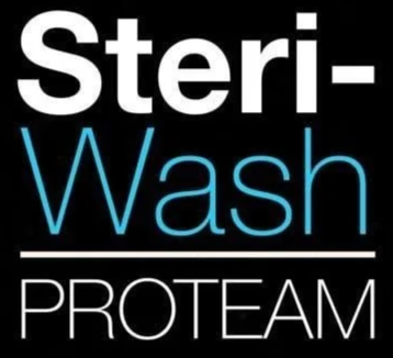 logo confirming that professional piercer Iggy Luppino is a pro team member of the stern-wash team for piercing aftercare