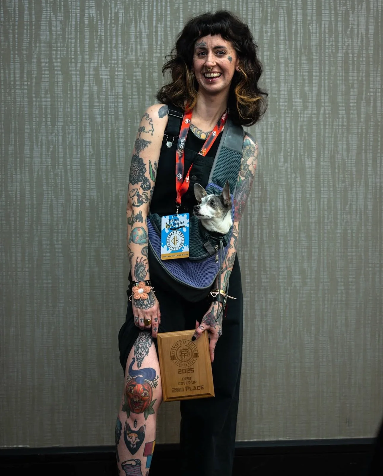 Sam Sullivan wins second place best cover-up award at Flower City Summer Invitational in Rochester, NY