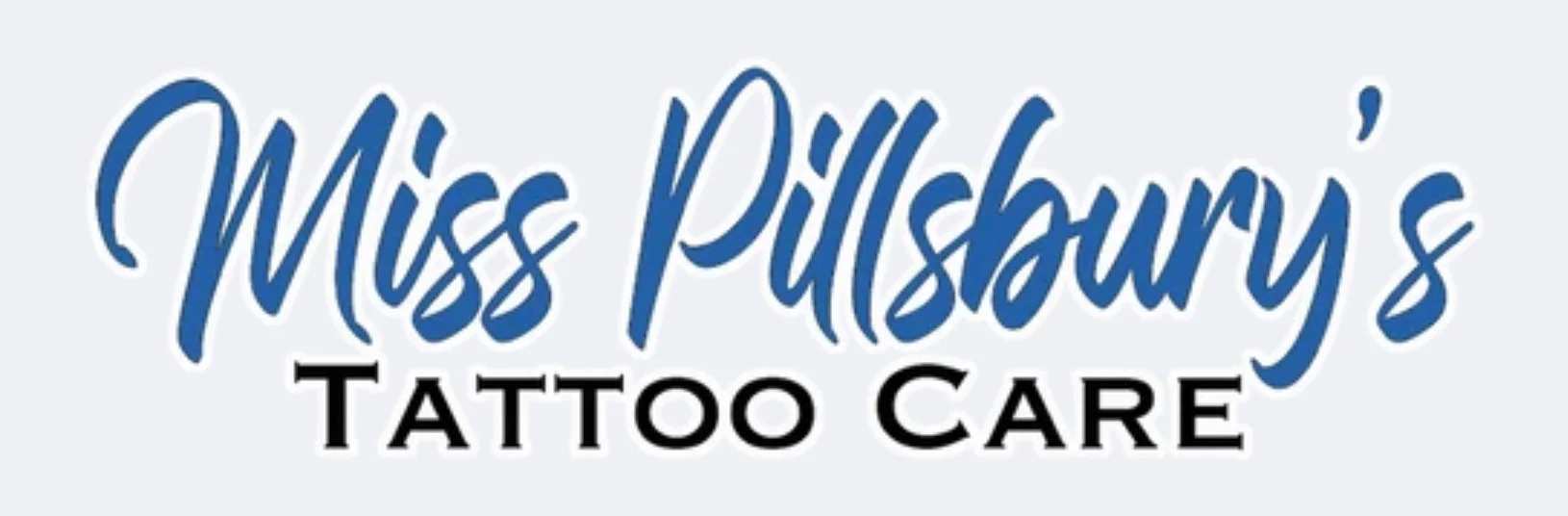 sponsorship logo for pro team members of miss pillsbury tattoo aftercare
