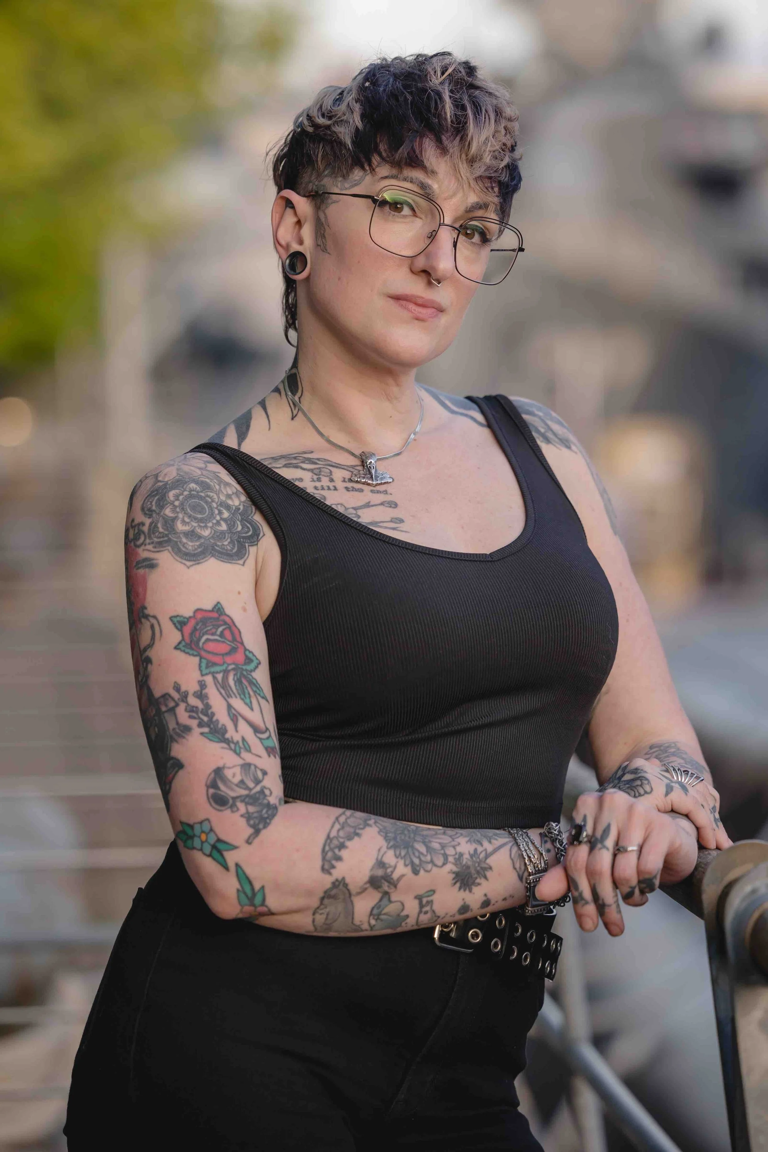 Krista Reid, team member at Sink or Swim Tattoo and Piercing in Niagara Falls, NY