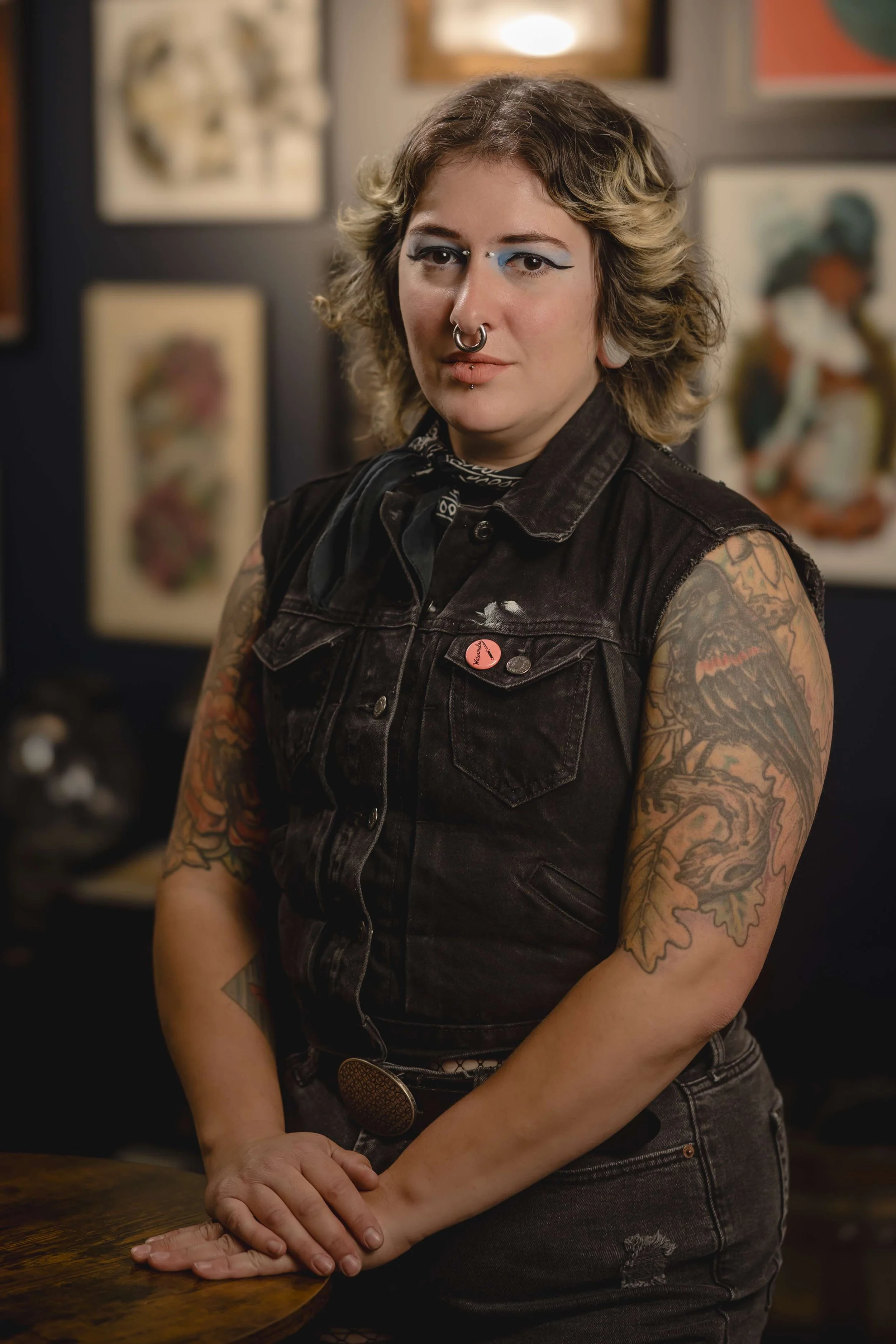 Autumn Zaionz, team member at Sink or Swim Tattoo and Piercing in Niagara Falls, NY