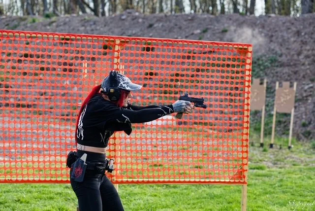 Jordy shooting in a competition match