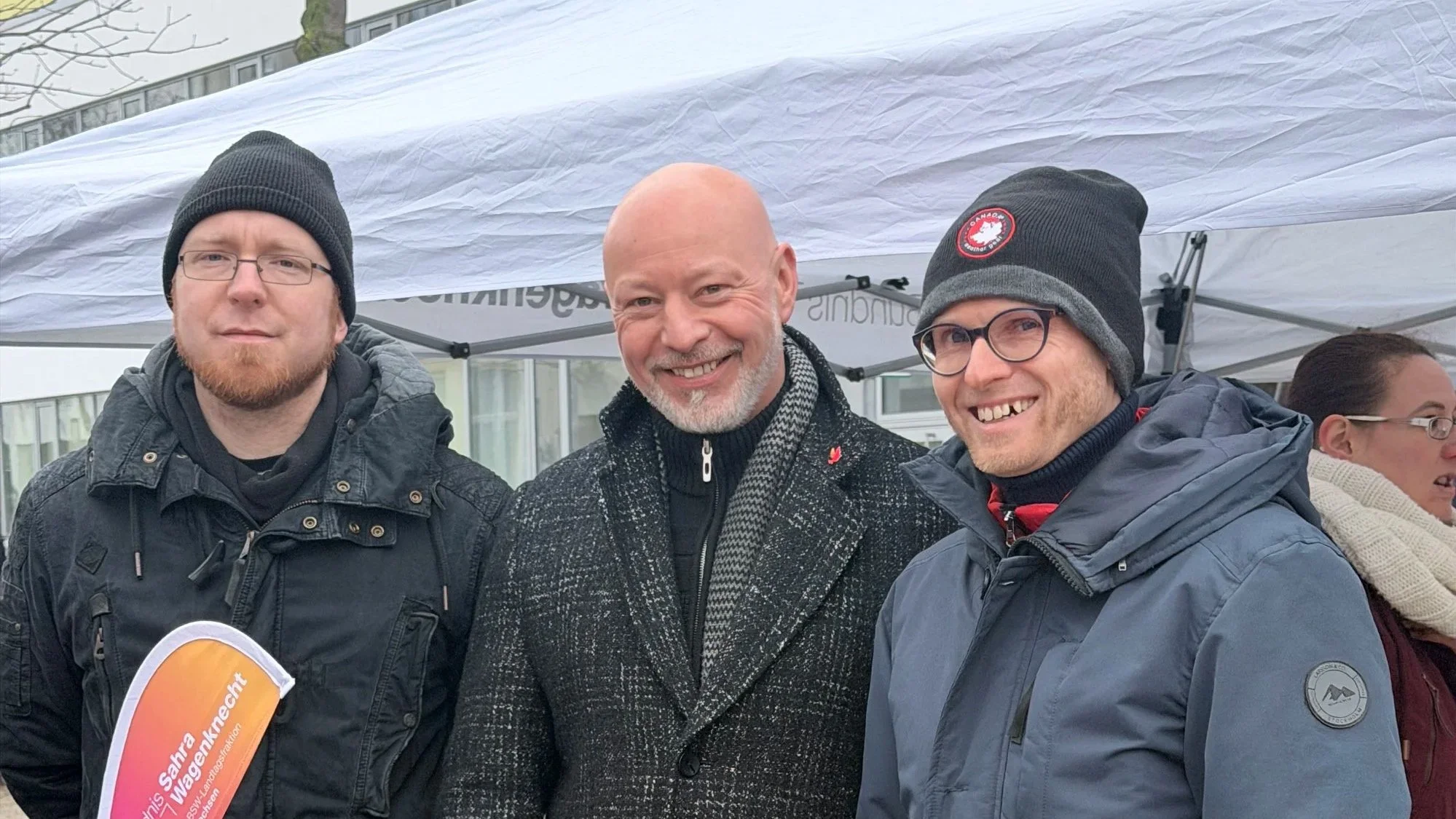 BSW-Stand in Chemnitz