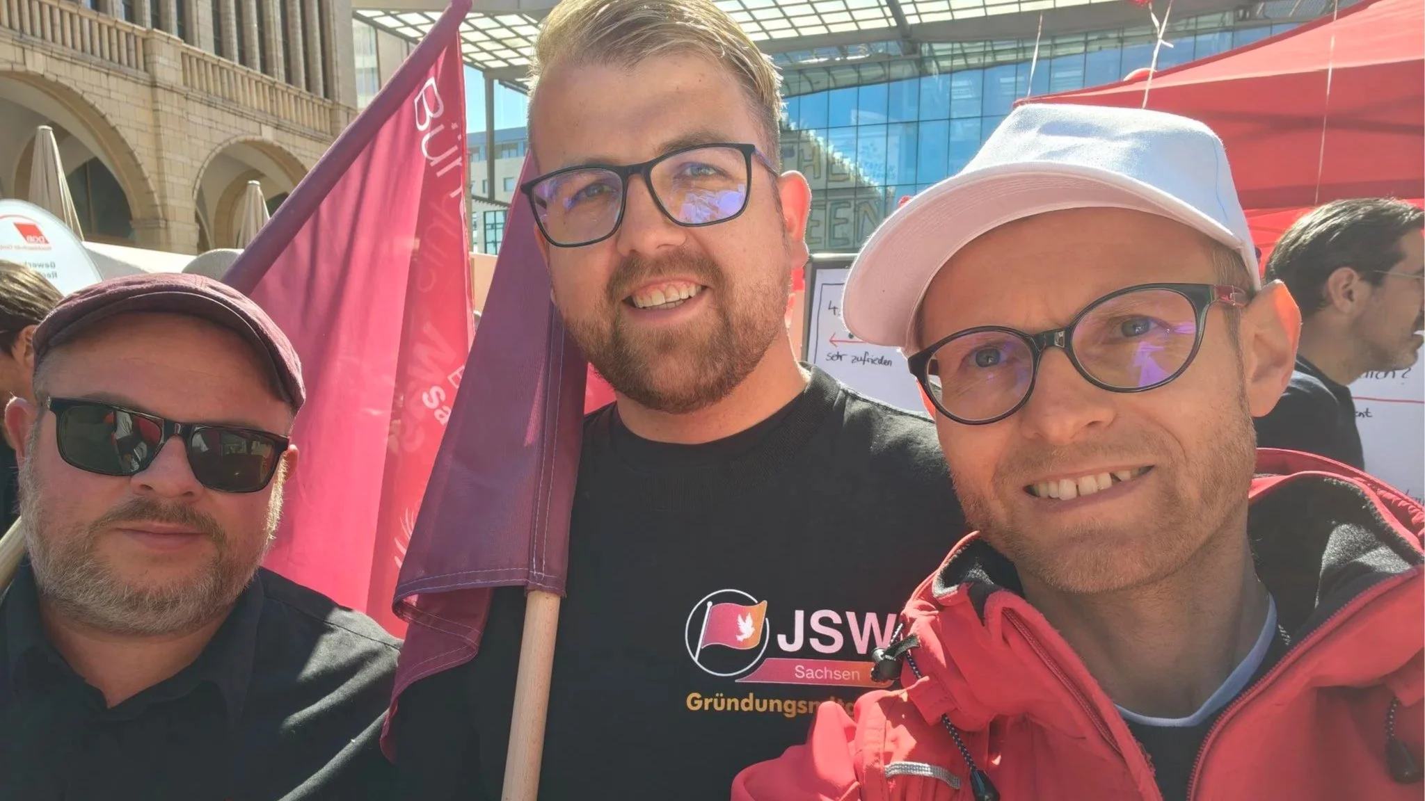 BSW beim 1. Mai in Chemnitz