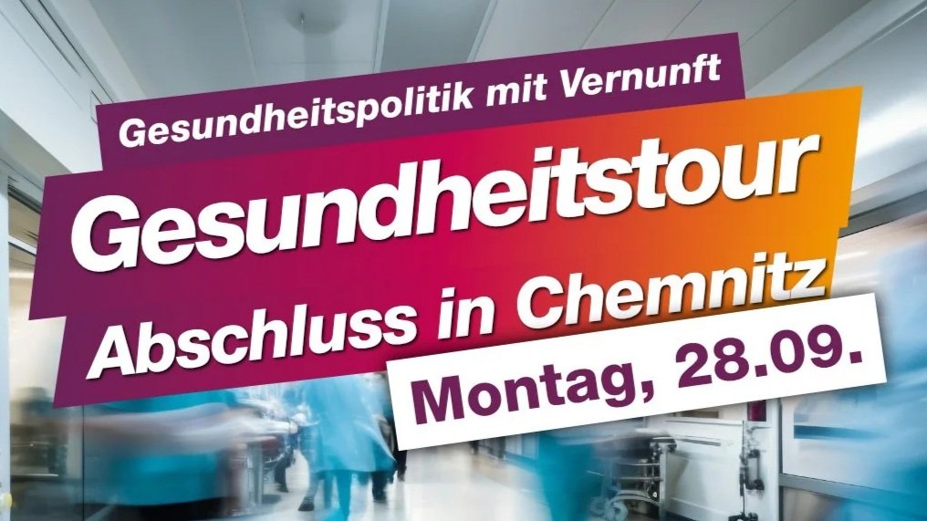 Gesundheitstour: Abschluss in Chemnitz (mit Video)