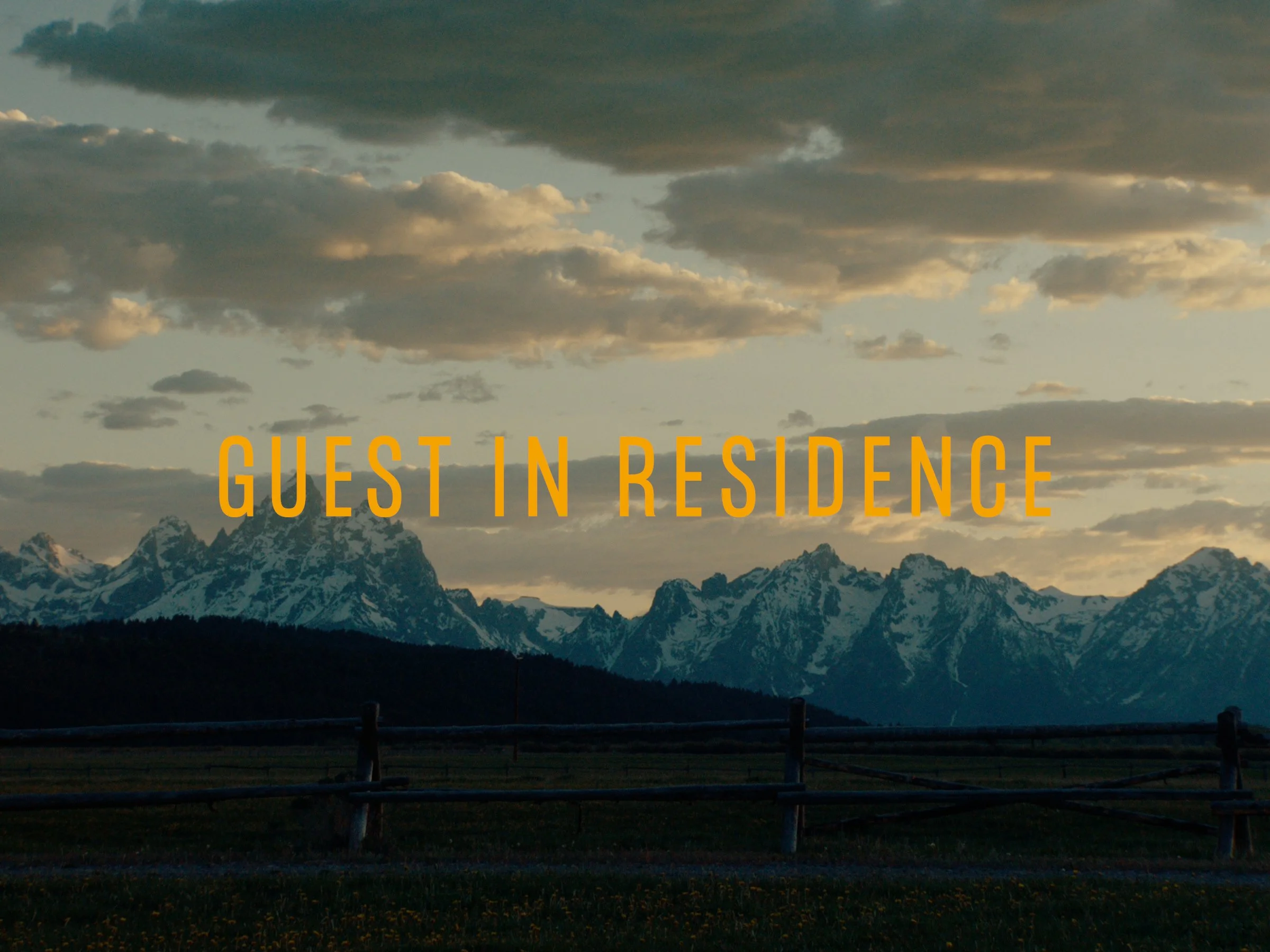Guest In Residence - Guest in the West  Director