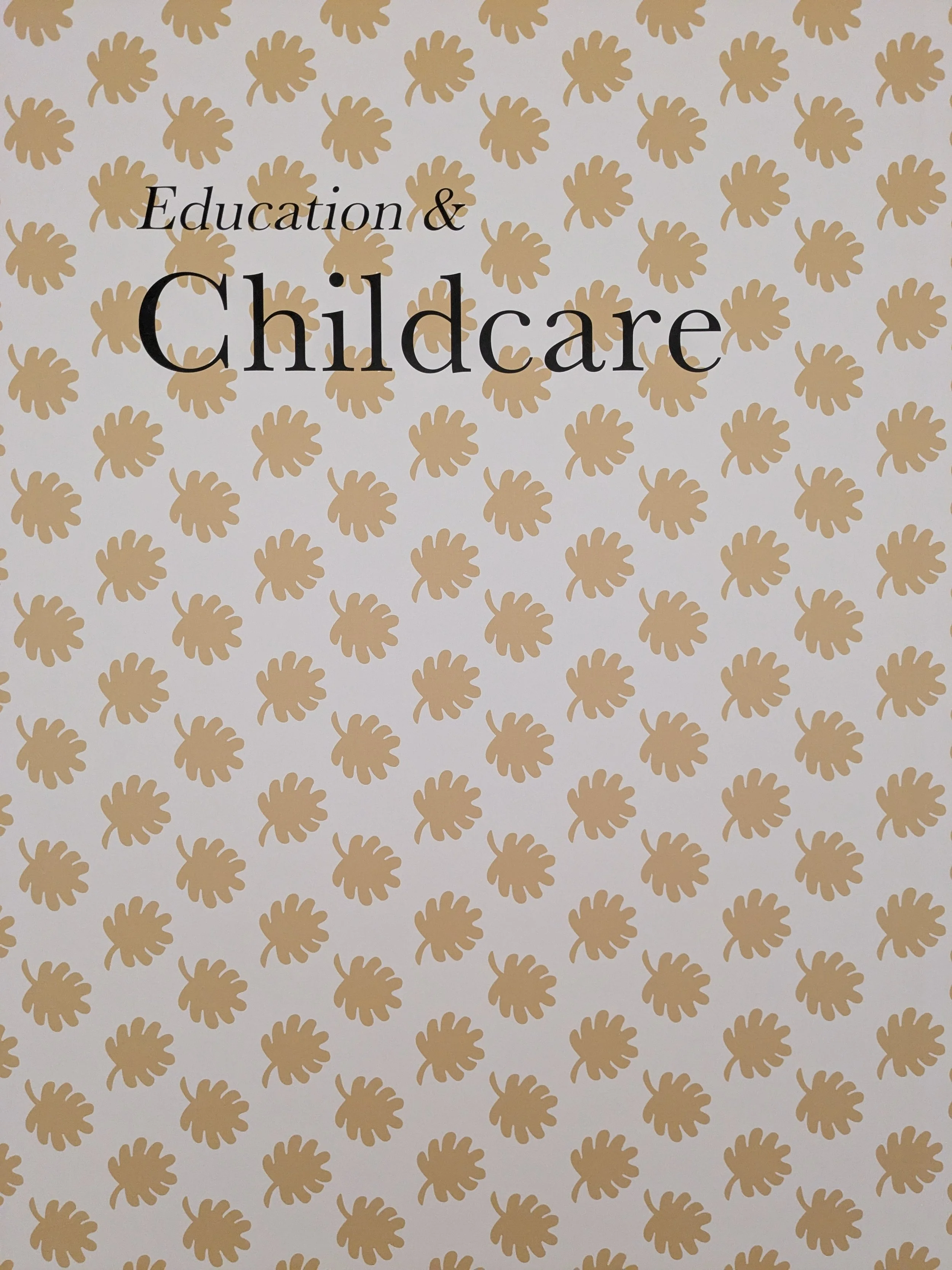 Education and Childcare section title