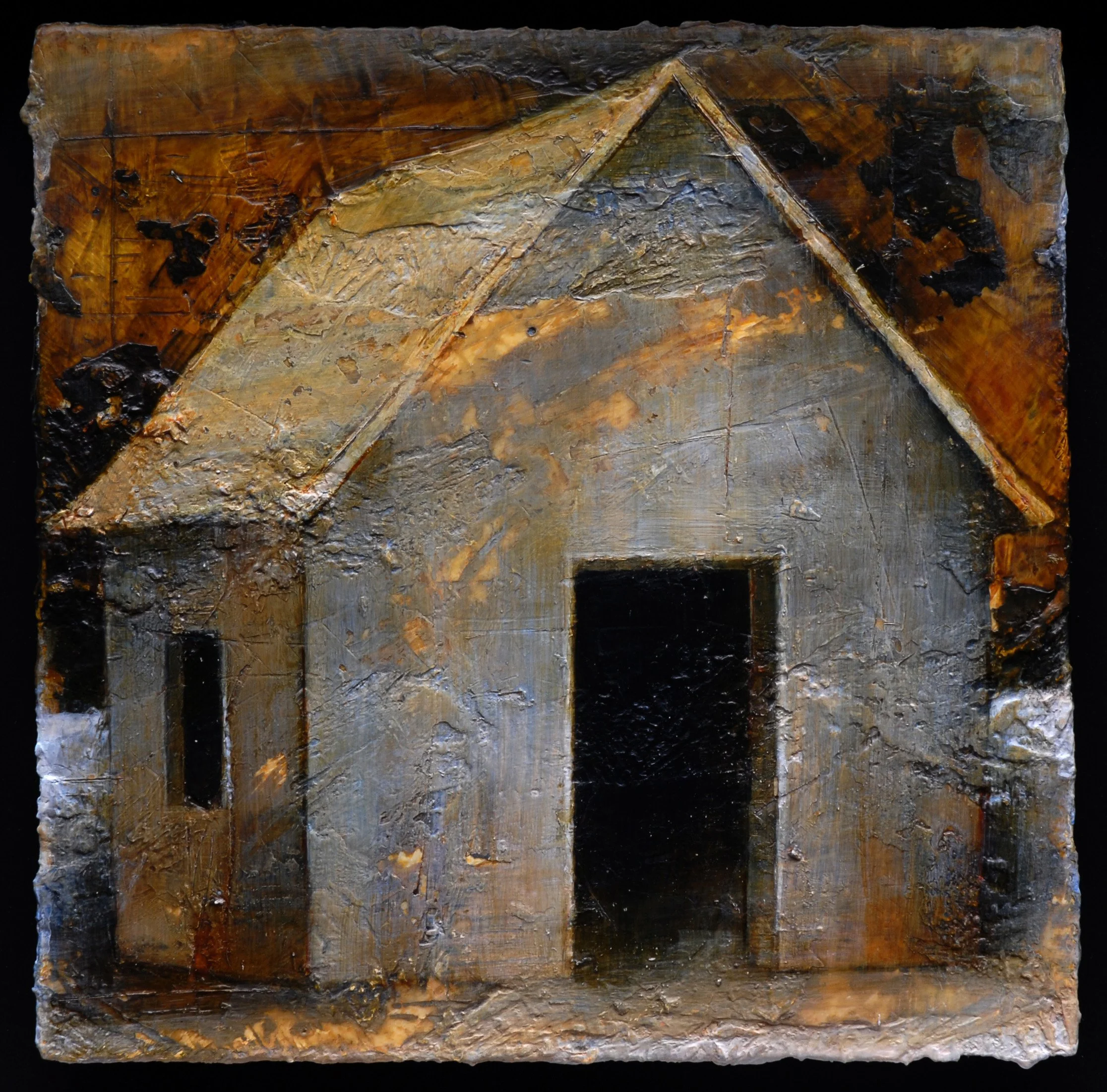 Building 1, mixed media