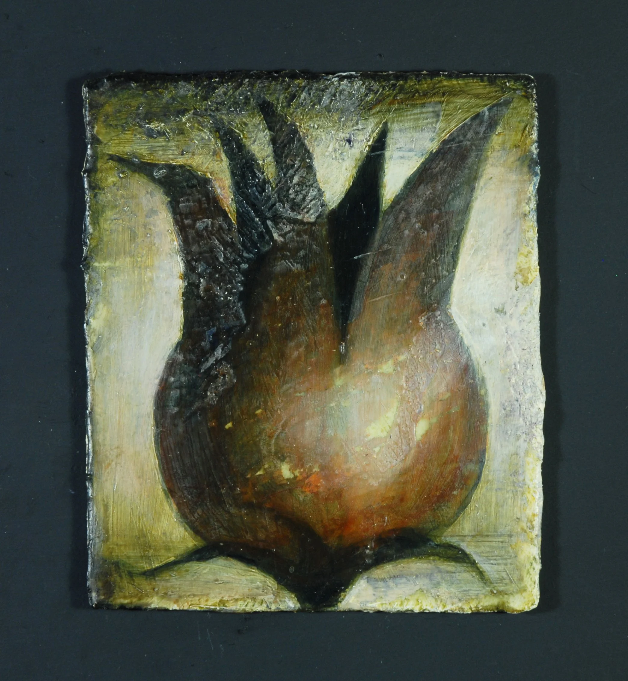 Flower 1, 11cm x 9cm, arylic, wax