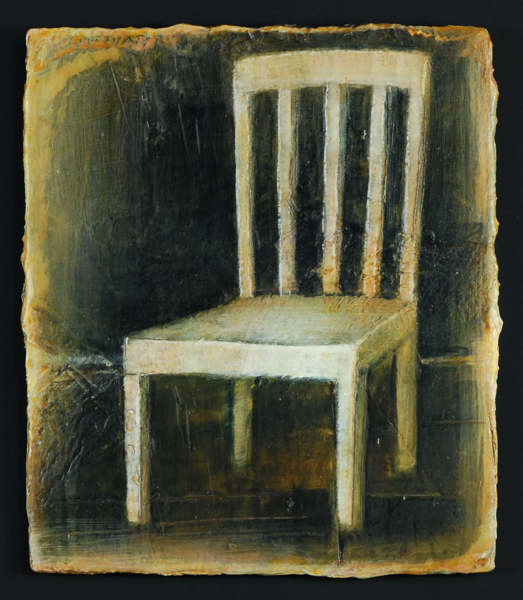 Chair 2, 11cm x 9cm, acrylic, wax