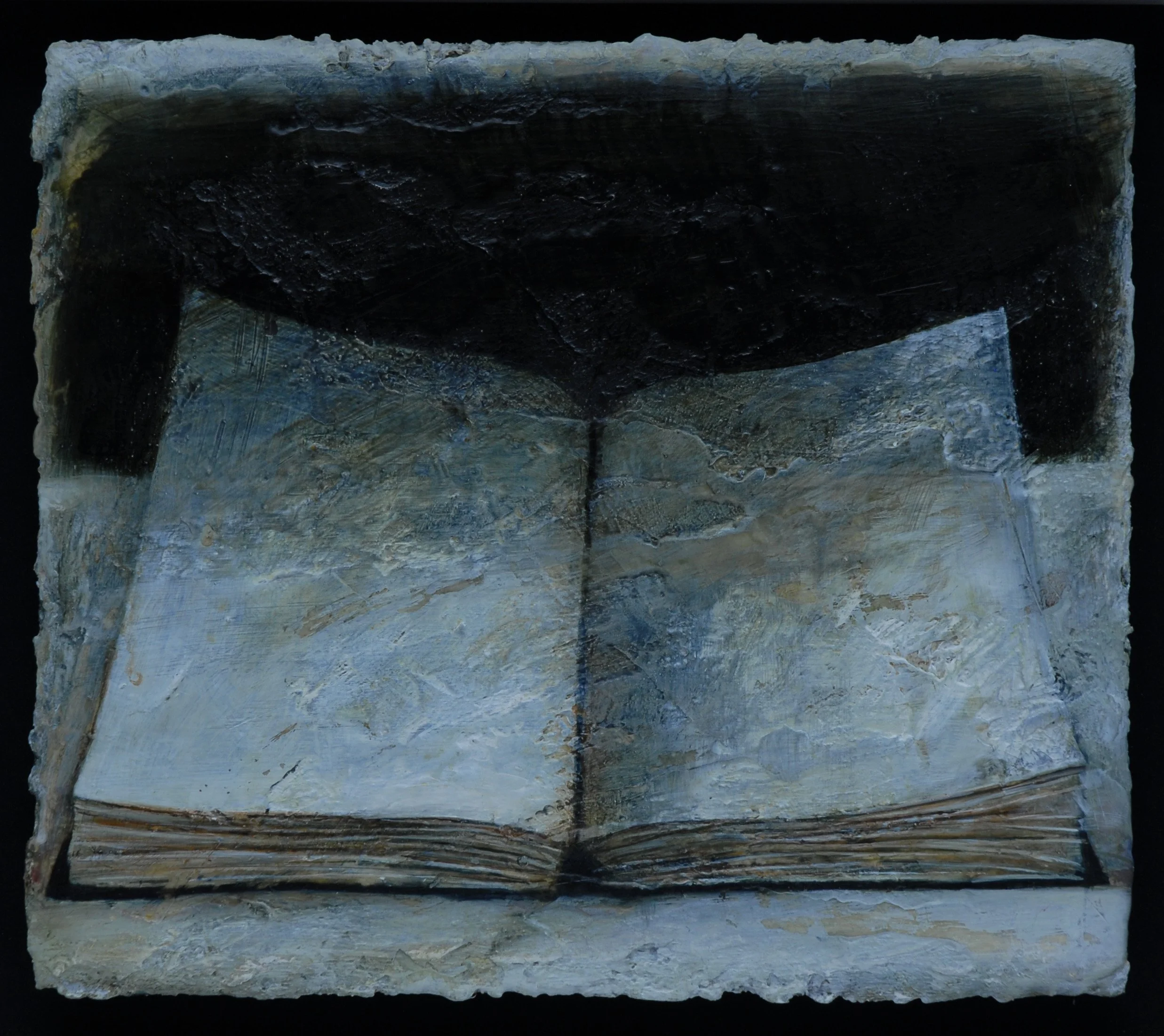 Book 4, 20cm x 23cm, acrylic, wax