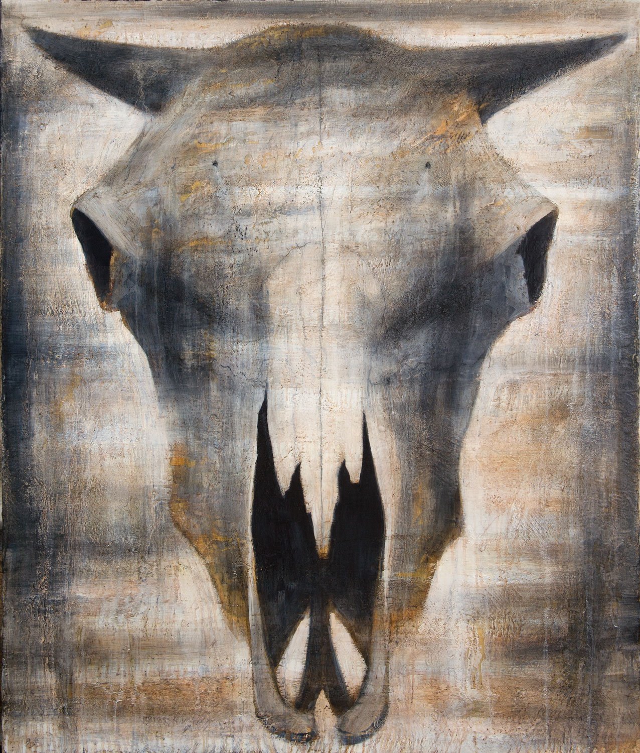 Skull 4

130cm x 110cm

Oil, acrylic, wax