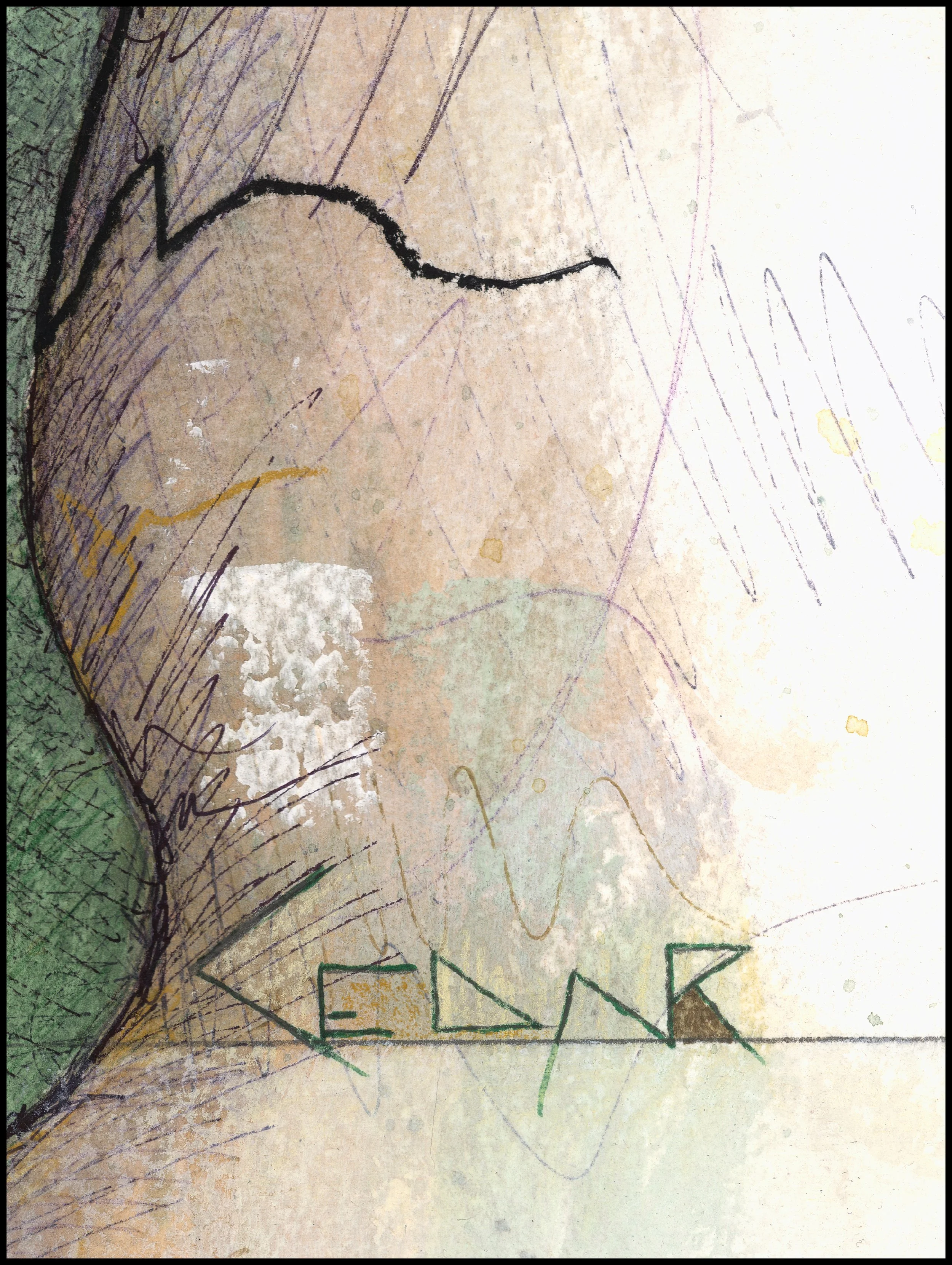 Fine art print of Hole #6 “Cedar” at Prairie Dunes Country Club by Charcoal Golf.