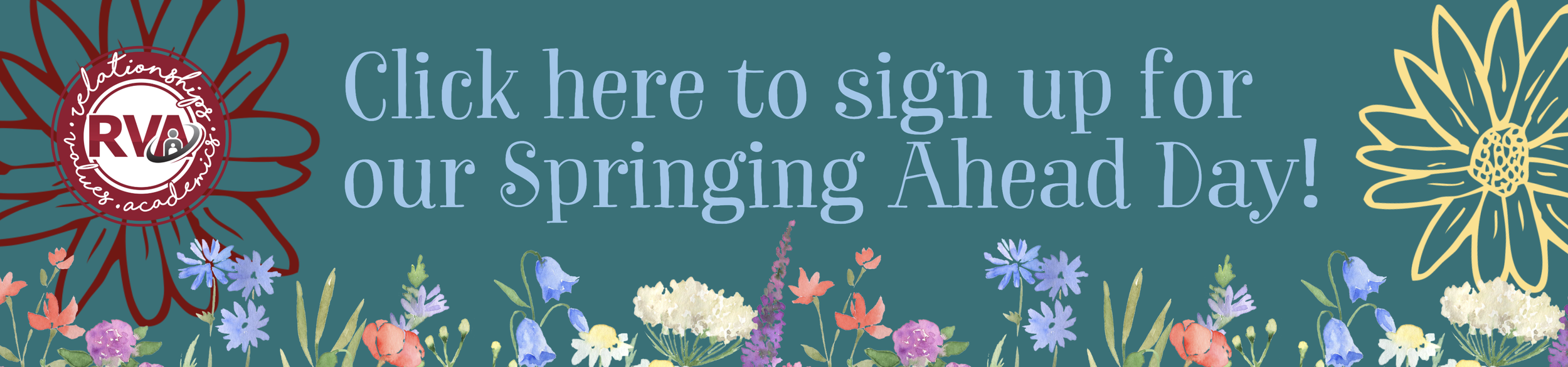 Springing Ahead Day Graphic