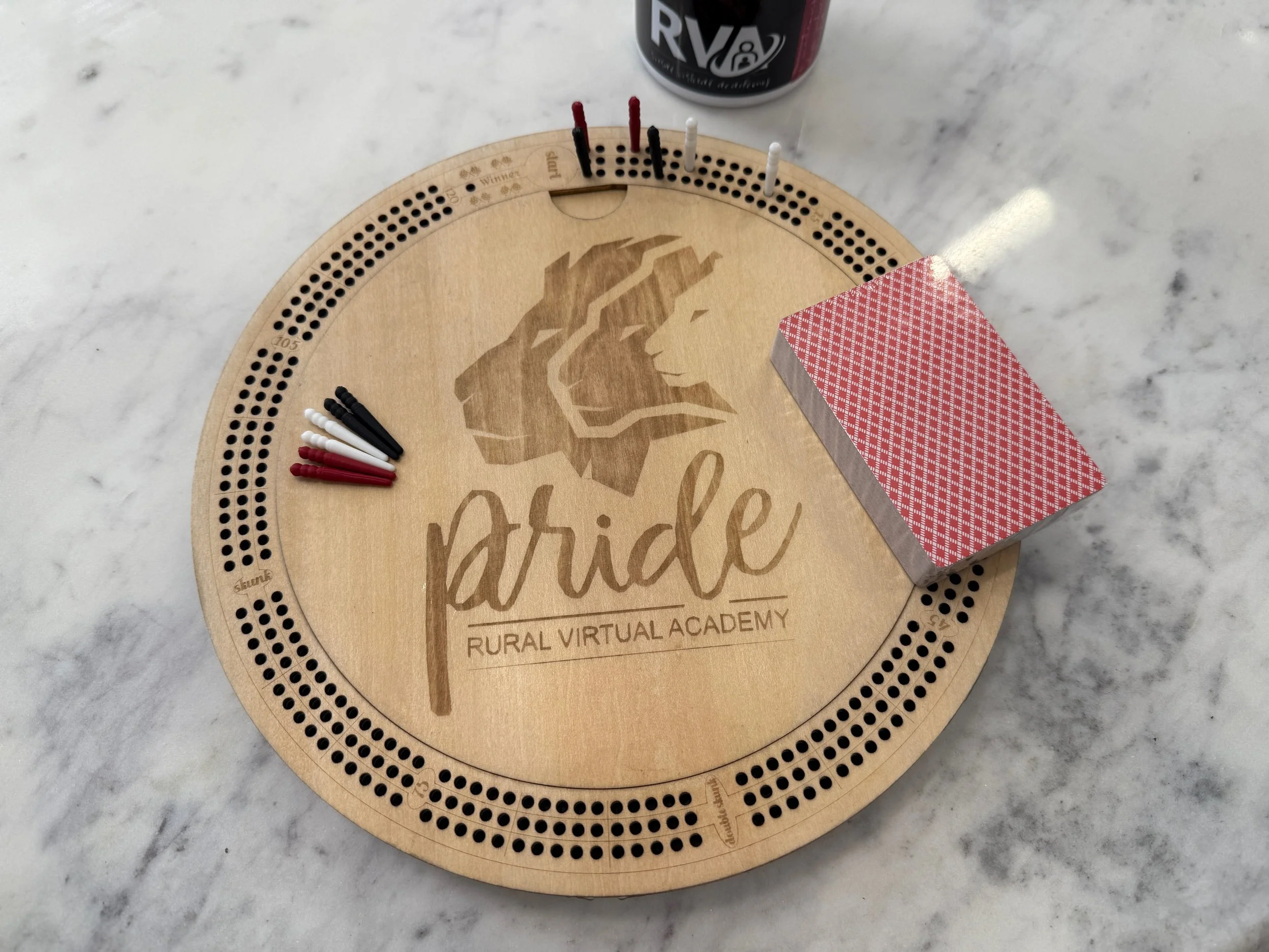 Customized Cribbage Board