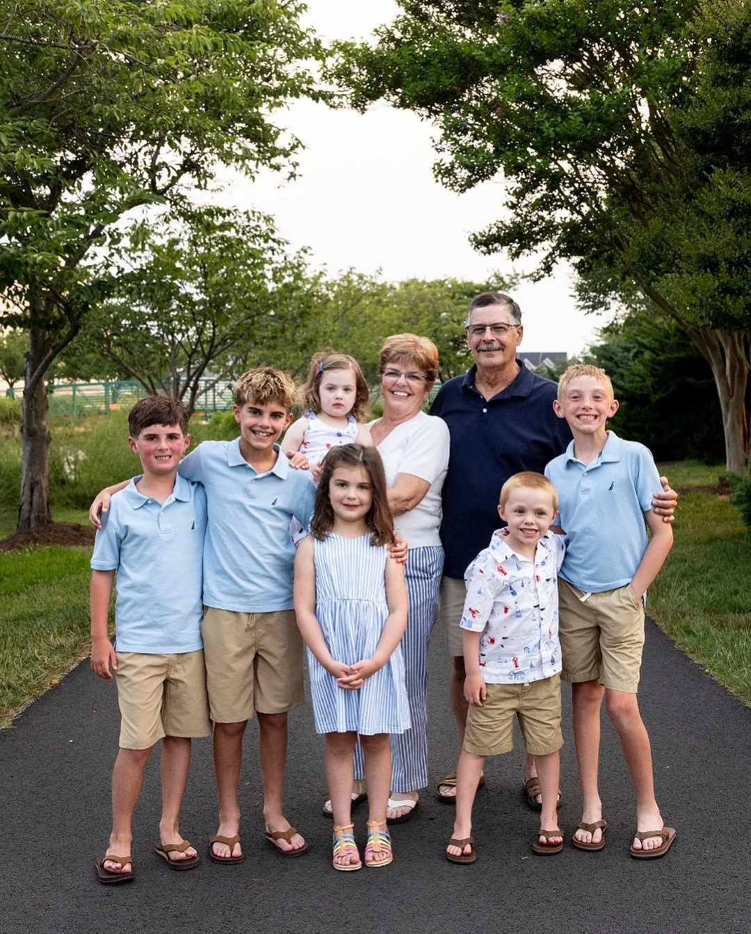 Photographing grandma &amp; grandpa with their grand babies is always so special 🤍 Three generations &mdash; what a sweet family session with The Browns 🌿💫

📸 @_thebarcuscrew 

#ocmdphotographer #familyphotographer #ocmdfamilyphotographer #portra