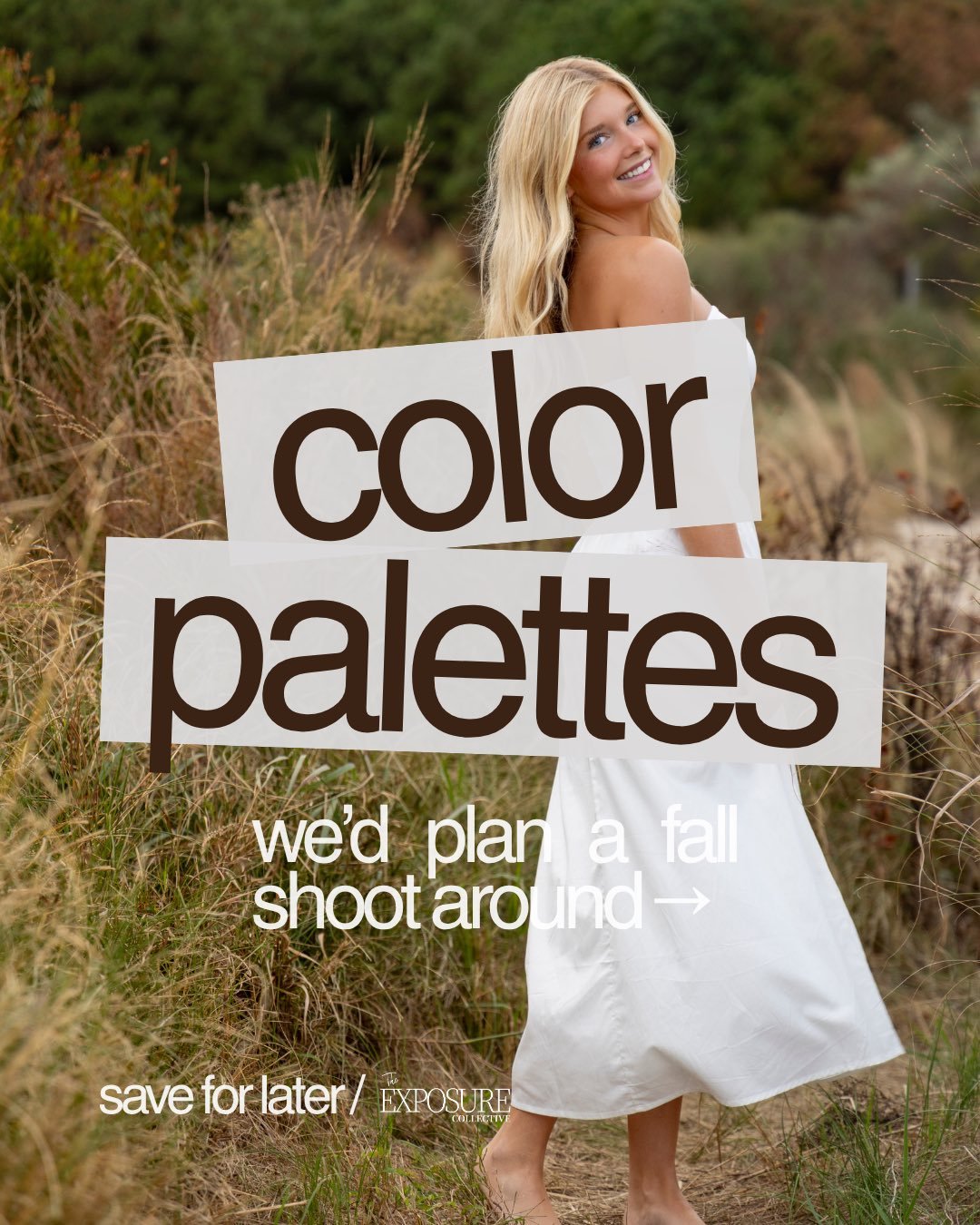 Color palettes we would plan a fall shoot around 🍁🍂📸 Fall shoots are the best and we love the colors it brings &mdash; so warm, cozy and beautiful! 

Message us to book your dream fall shoot 💌

#ocmdphotographer #fallphotoshoot #portraitphotograp
