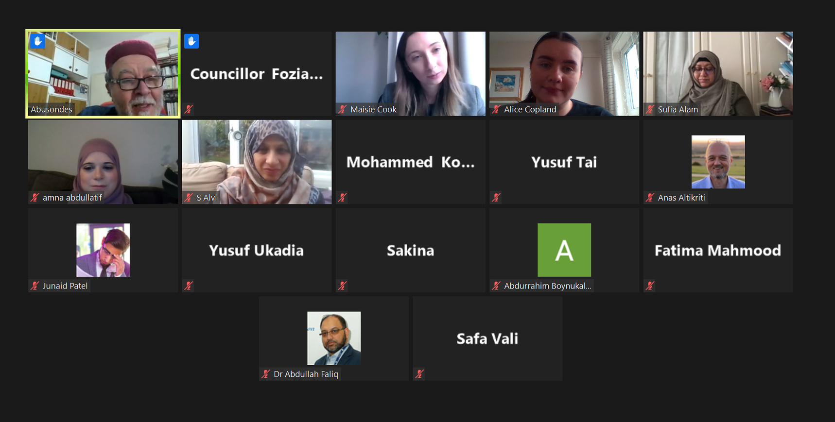Online Community Meeting, March 2023