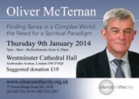 The Director to give speech at Westminster Cathedral Hall, January 9th