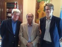 President Moncef Marzouki receives Forward Thinking, Tunis 19th July