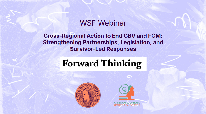 WSF Online Roundtable: Cross-Regional Action to End GBV and FGM, 19 October 2026