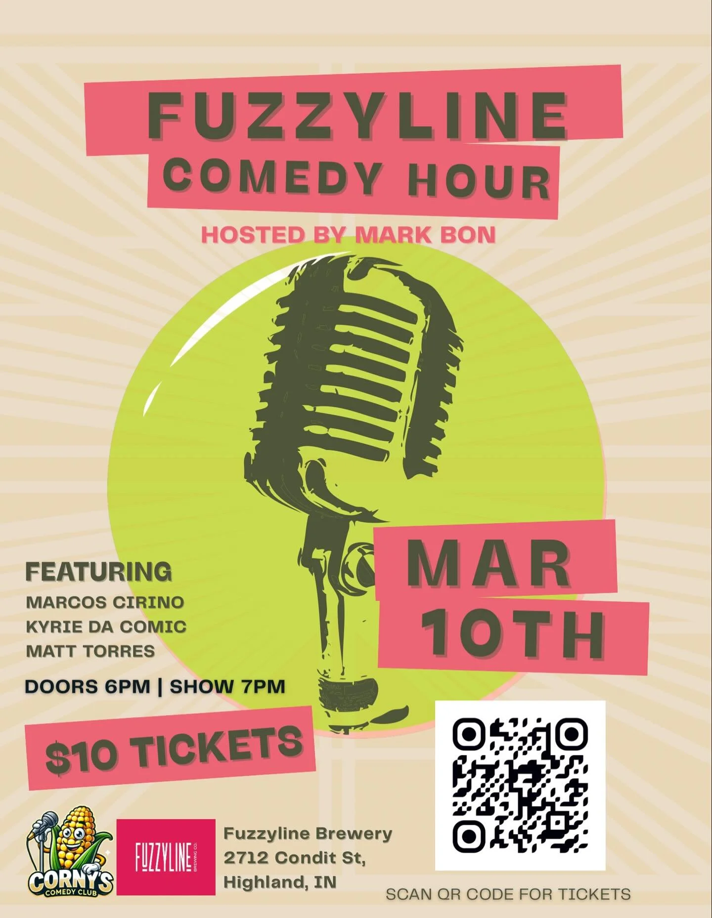 WE ARE JUST TWO WEEKS AWAY🤩

New line up. New jokes. Same laughs!

Tickets are available now!