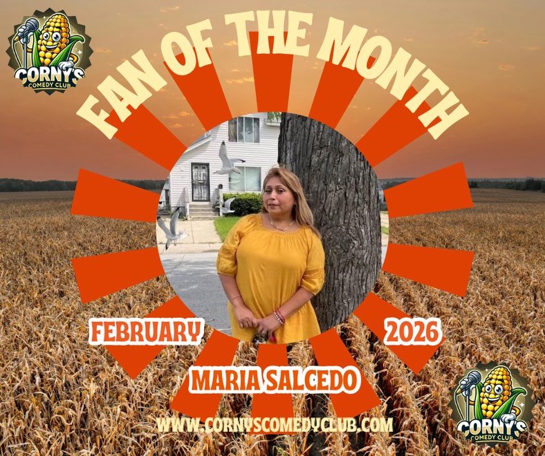 🎉🌽 FEBRUARY FAN OF THE MONTH 🌽🎉
Always sharing, always supporting &mdash; we appreciate you more than you know! 💛

This one stays reposting the flyers, sharing the events, and keeping Corny&rsquo;s Comedy Club all over social media 📲🔥 If you&r