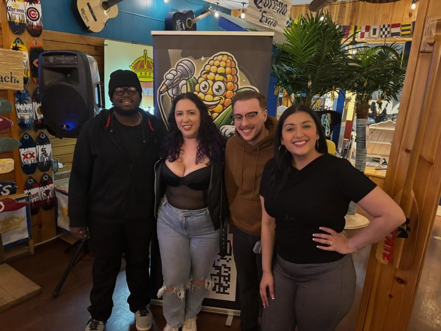 First show at Taco Dive this past Saturday was a SUCCESS 🌮🔥 sold out crowd, big laughs, and nothing but good vibes all night

We&rsquo;re officially coming back at the end of May 👀 date is locked in so keep your eyes open&hellip; tickets dropping 