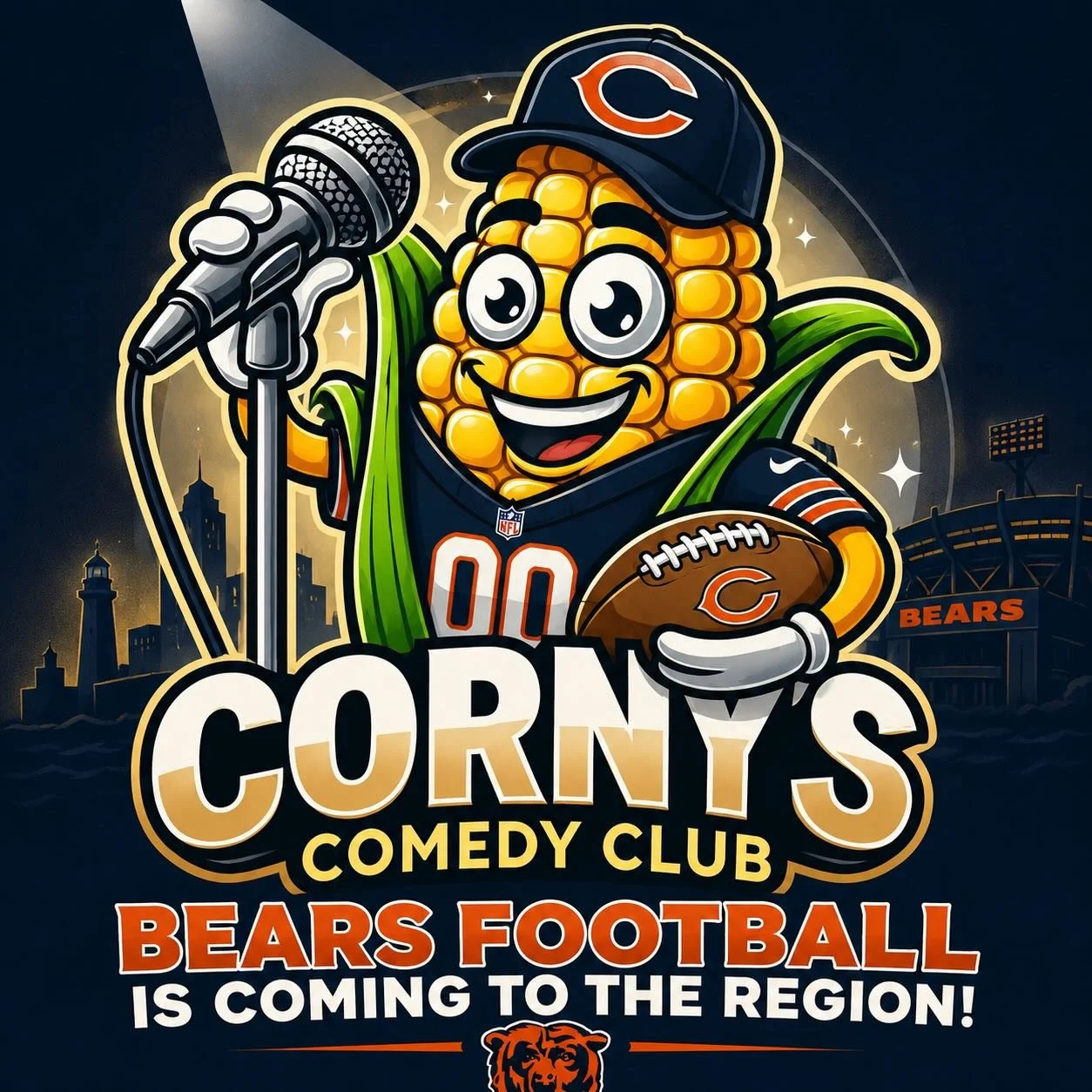 🏈🌽 Bear Down, Region! 🌽🏈

The Bears are bringing football to Northwest Indiana, and we couldn&rsquo;t be more excited! Whether you&rsquo;re from Hammond, Whiting, Schererville, Crown Point, Valpo, or anywhere in between, it&rsquo;s time to show e