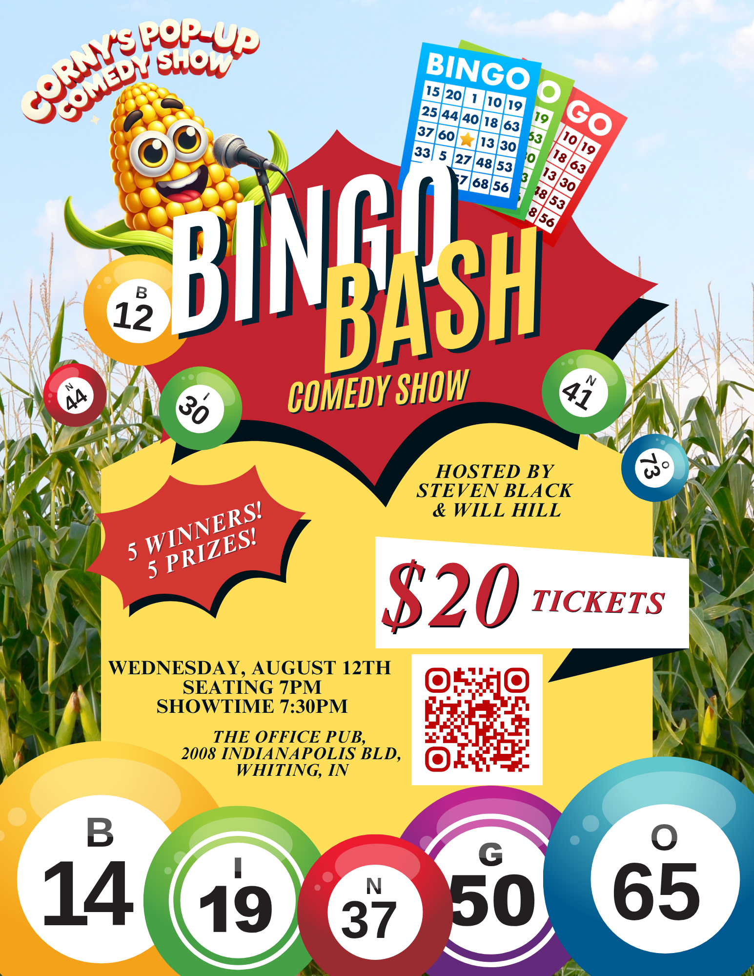 Yellow and White Illustration Bingo Night Flyer.png