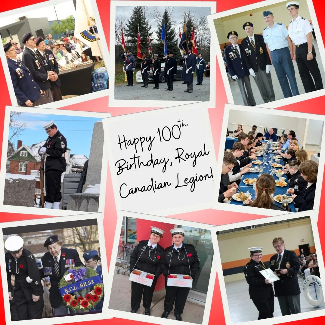 Happy 100th Birthday to the @royalcanadianlegion! 🥳

112 Howe and the cadet program in Canada has been fortunate to have the support and partnership of the Royal Canadian Legion for decades. Legion Members offer such value to the communities they se