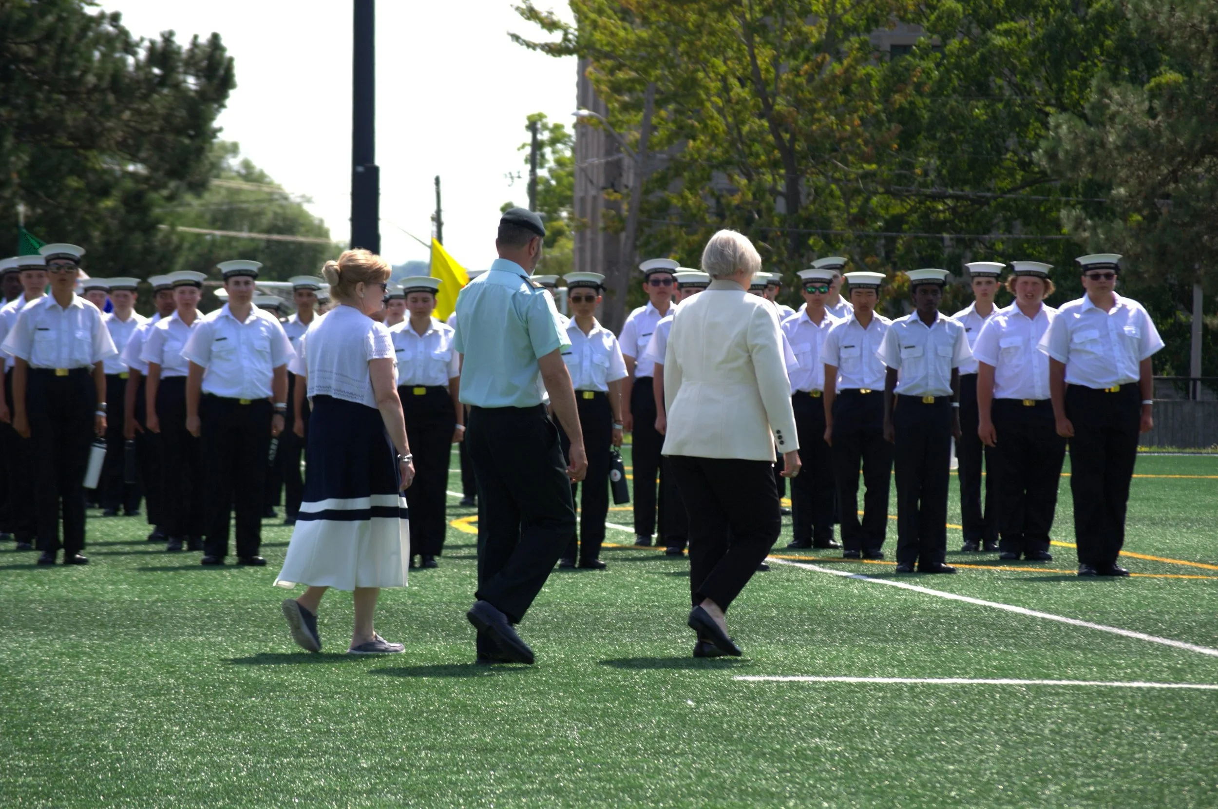 🎉 CONGRATULATIONS to our cadets who attended @cadets.hmcsncsm.ontario this year! 👏

On August 15th, we attended the Final Graduation Parade at HMCS Ontario, where we had two course cadets and two staff cadets. Can you find all 4 in these photos? 🔍
