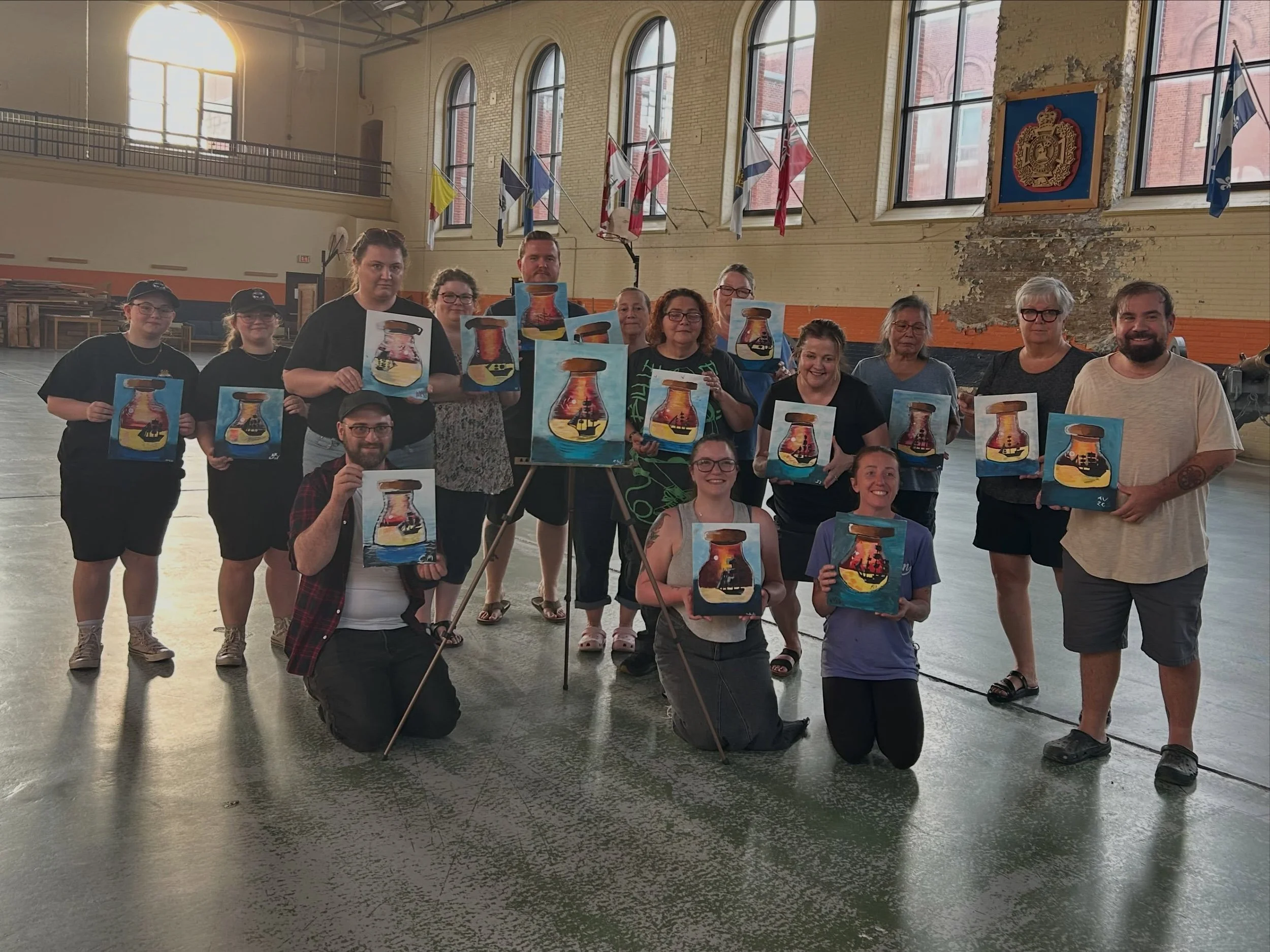 🎨⛵️Our first paint night fundraiser on July 25th was a very successful event! 

We had a great turnout and everyone left with their own masterpiece and feeling like artists 🧑&zwj;🎨

Huge thanks to @360colourfulcreations for facilitating the event,
